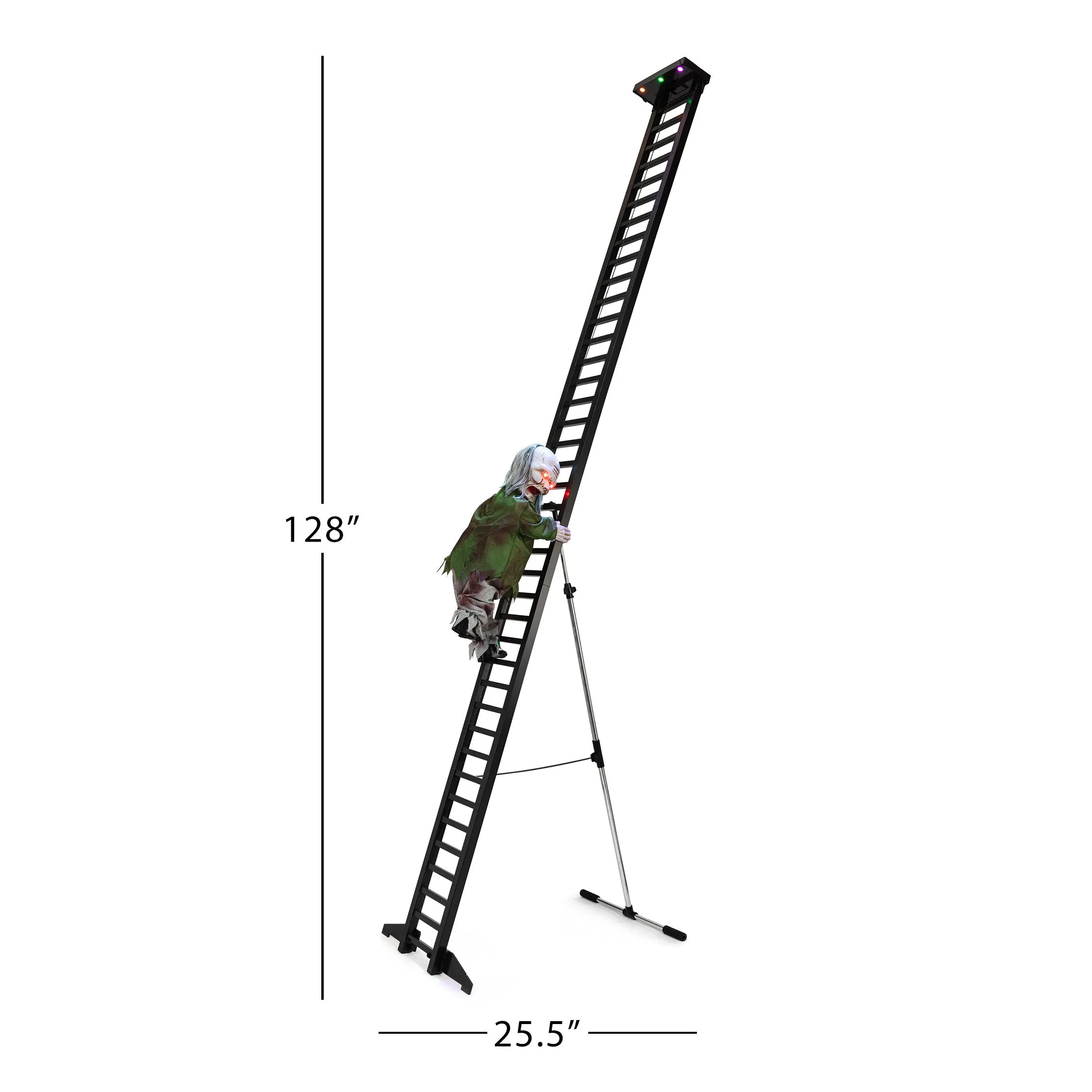 10 ft. Outdoor Ladder Climbing Zombie