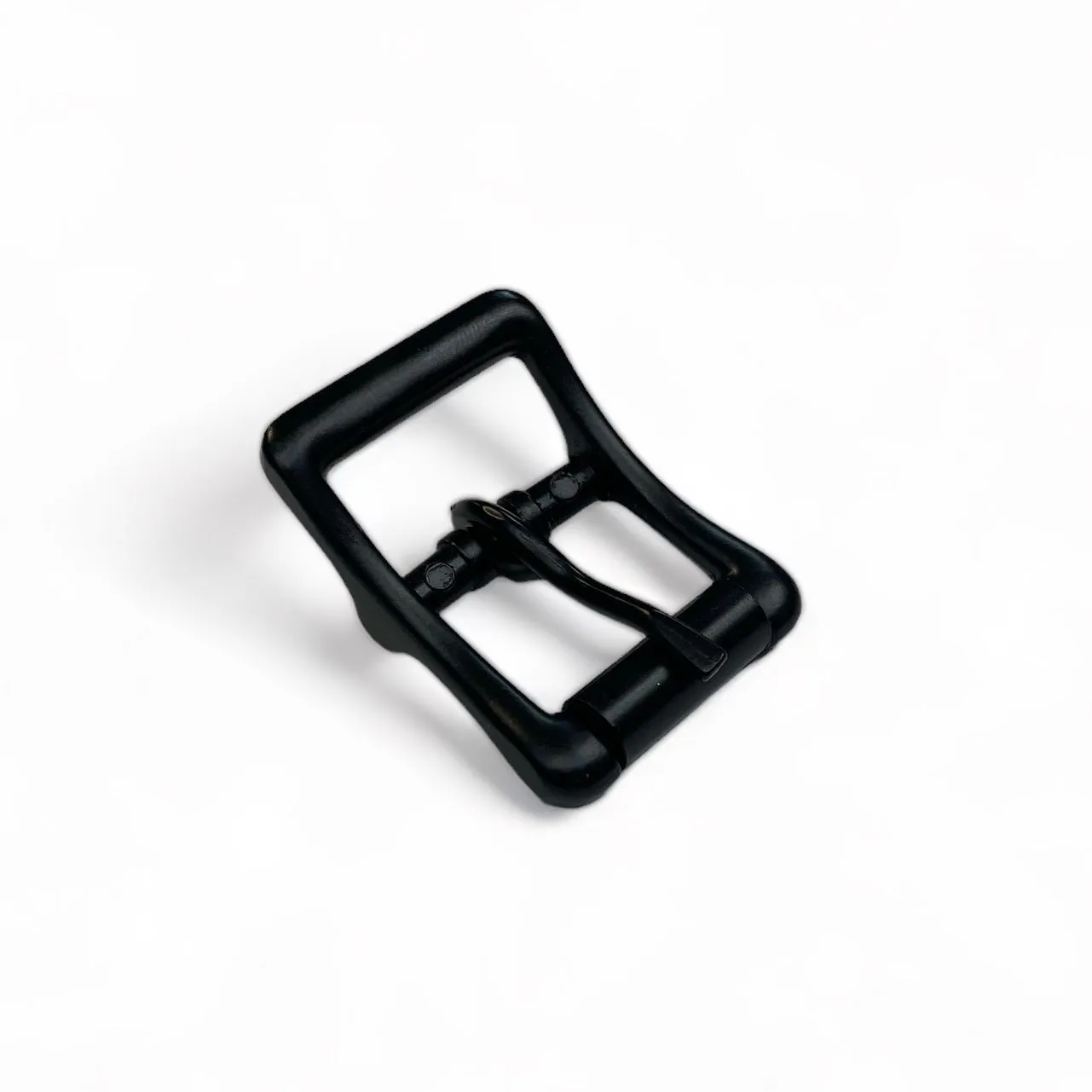 3/4" Short Roller Center Bar Buckle - Black Oxide