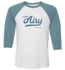 Airy 3/4 Sleeve Baseball T-Shirt