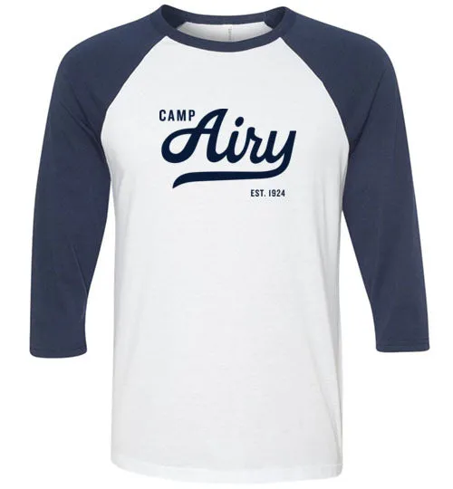 Airy 3/4 Sleeve Baseball T-Shirt