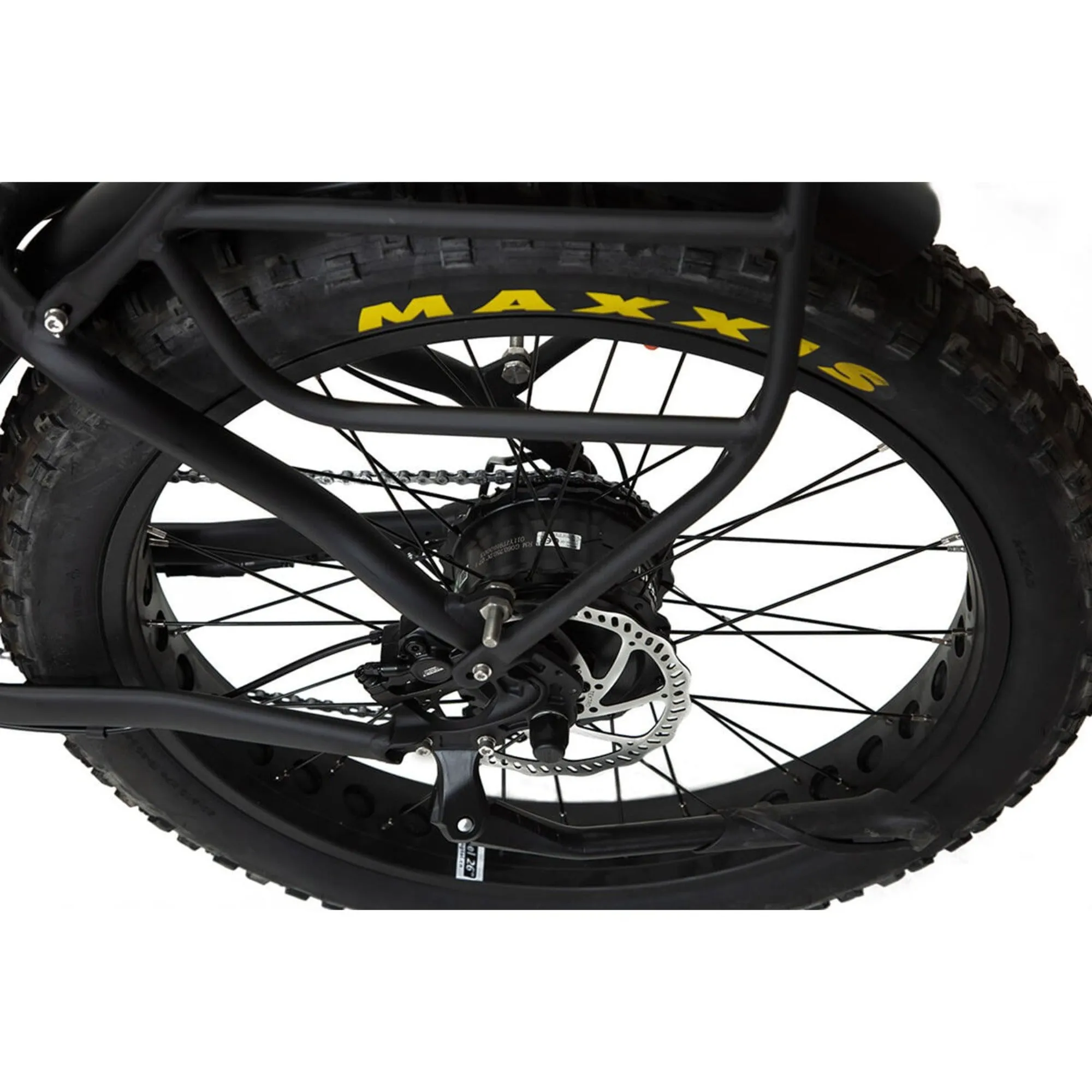 Bakcou 750W Flatlander Bafang Fat Tire Hunting Electric Bike