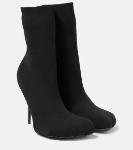 Balenciaga Anatomical Ankle Boots, Black