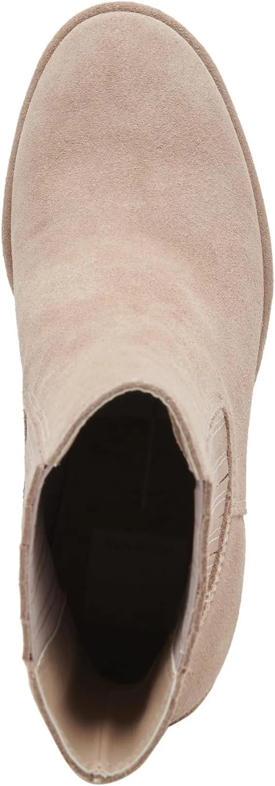 Carmin H2O Dolce Vita ankle boots, Taupe Suede H2O