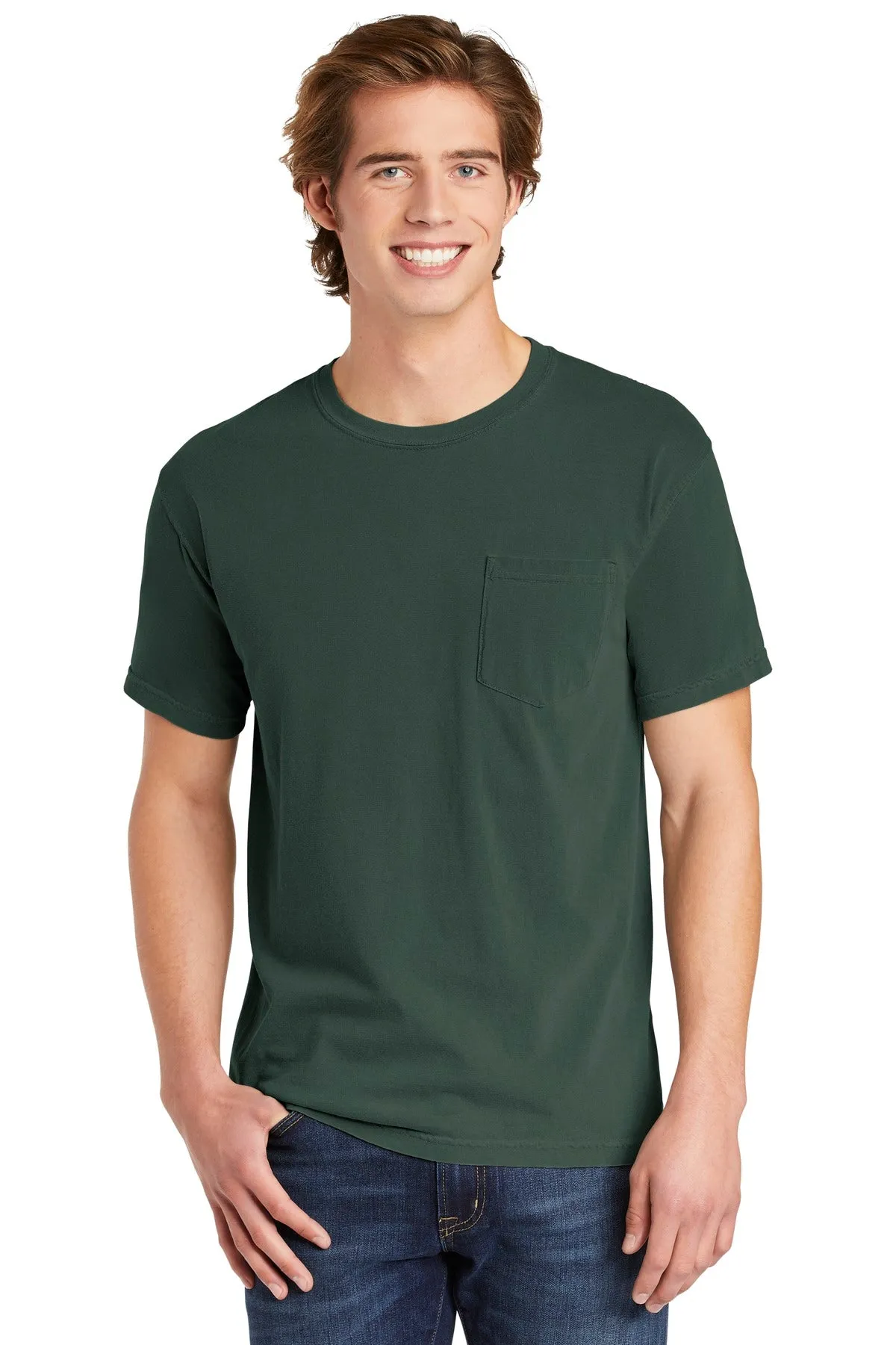 COMFORT COLORS ® Heavyweight Ring Spun Pocket Tee. 6030