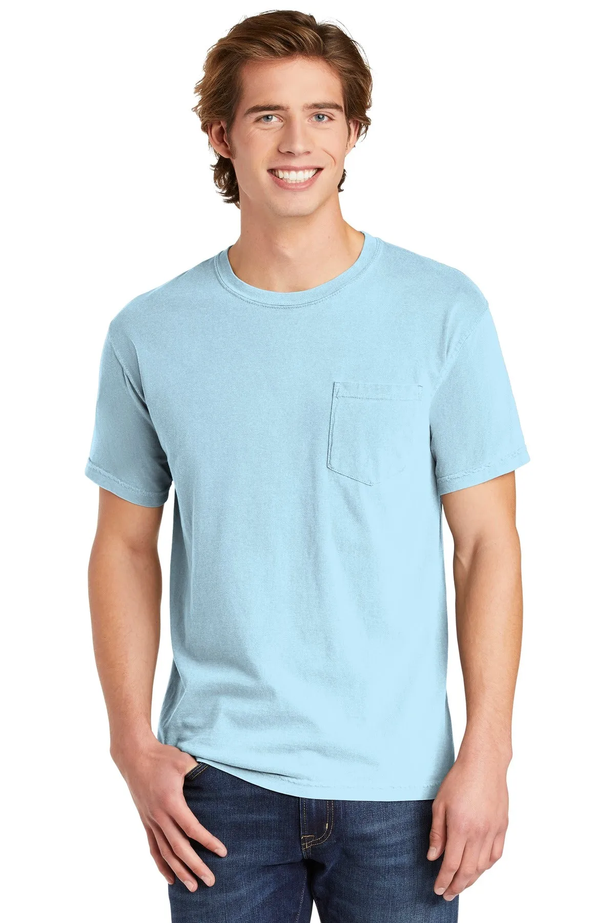 COMFORT COLORS ® Heavyweight Ring Spun Pocket Tee. 6030