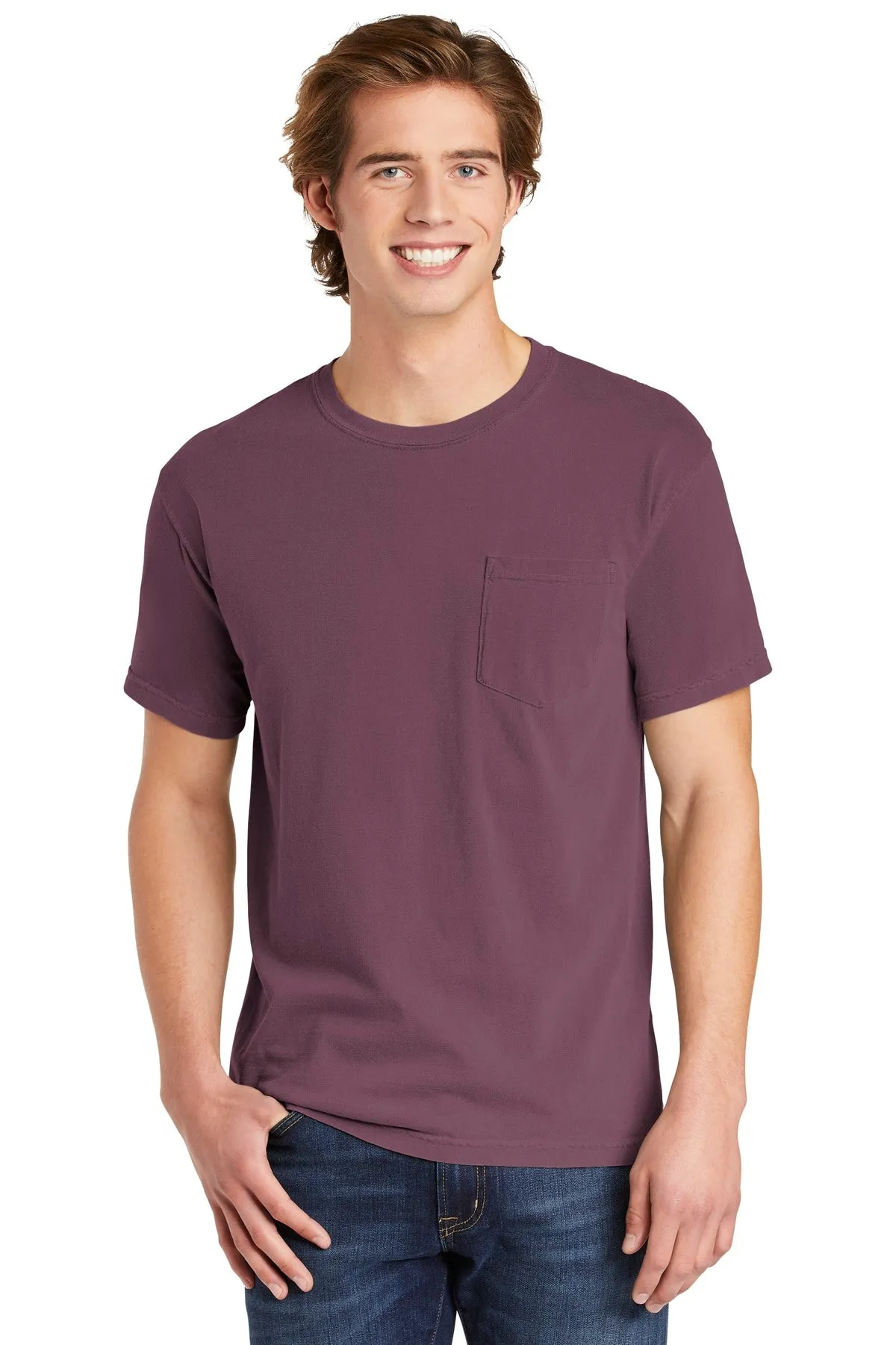 COMFORT COLORS ® Heavyweight Ring Spun Pocket Tee. 6030