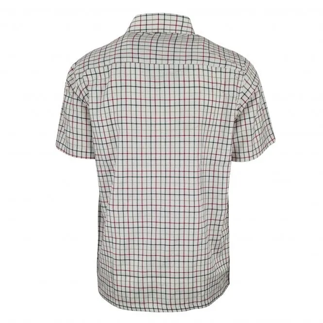 Country Classics Mens Short Sleeved Check Shirt - Beaver Red