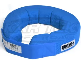 Crow Enterprizes Adult Blue 360 Degree Knitted Helmet Support Neck Collar SFI-3.3 Rated