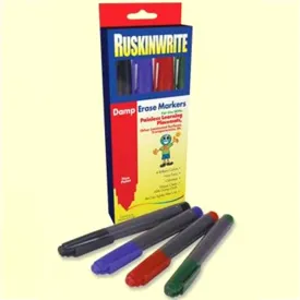 Damp Erase Markers