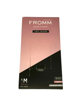 Disposable Gloves Fromm Vinyl Powder Free Gloves Med. 100 pk