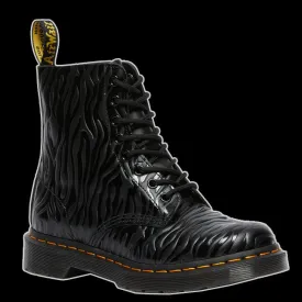 Dr Martens - 1460 PASCAL ZEBRA EMBOSS BOOTS