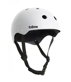 Follow Safety First Wake Helmet - White