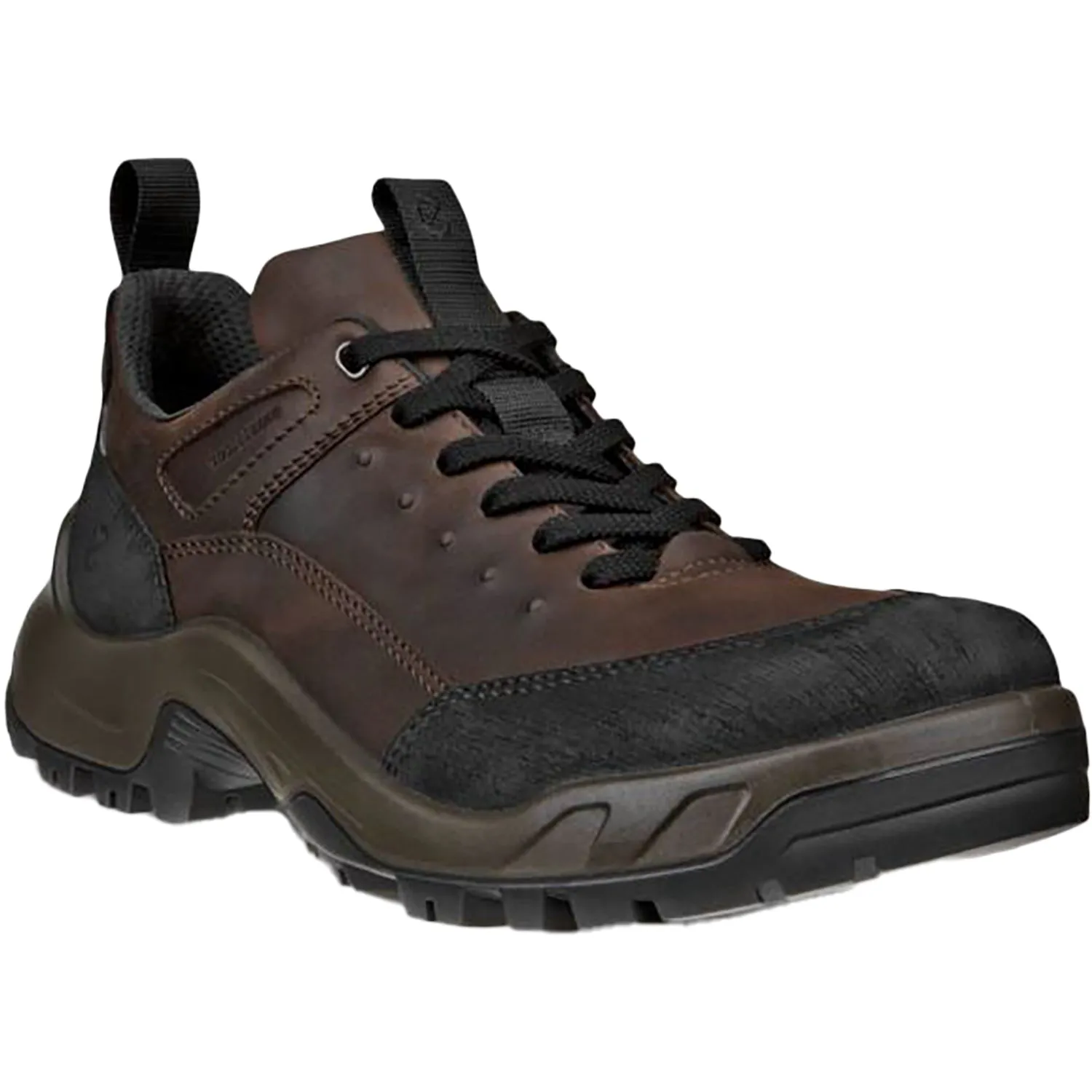 Men's Ecco Offroad M Waterproof Low Black/Mocha Nubuck