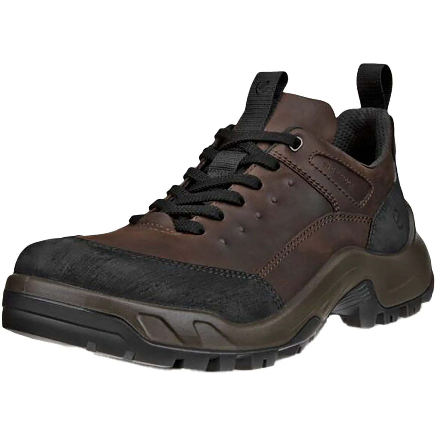 Men's Ecco Offroad M Waterproof Low Black/Mocha Nubuck