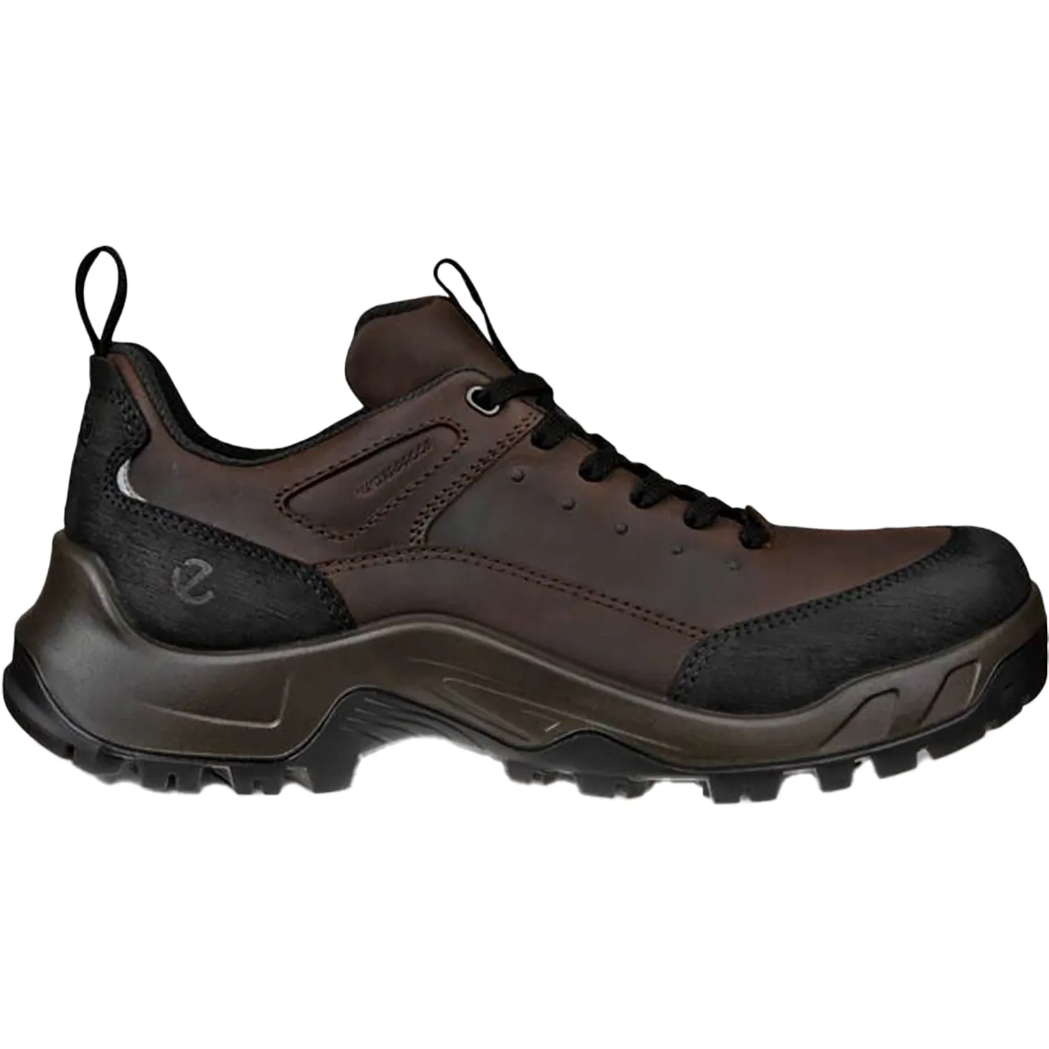 Men's Ecco Offroad M Waterproof Low Black/Mocha Nubuck