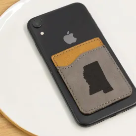 Mississippi Leather Phone Wallet