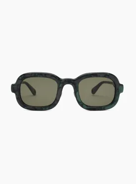 Newman Sunglasses Green Pearl