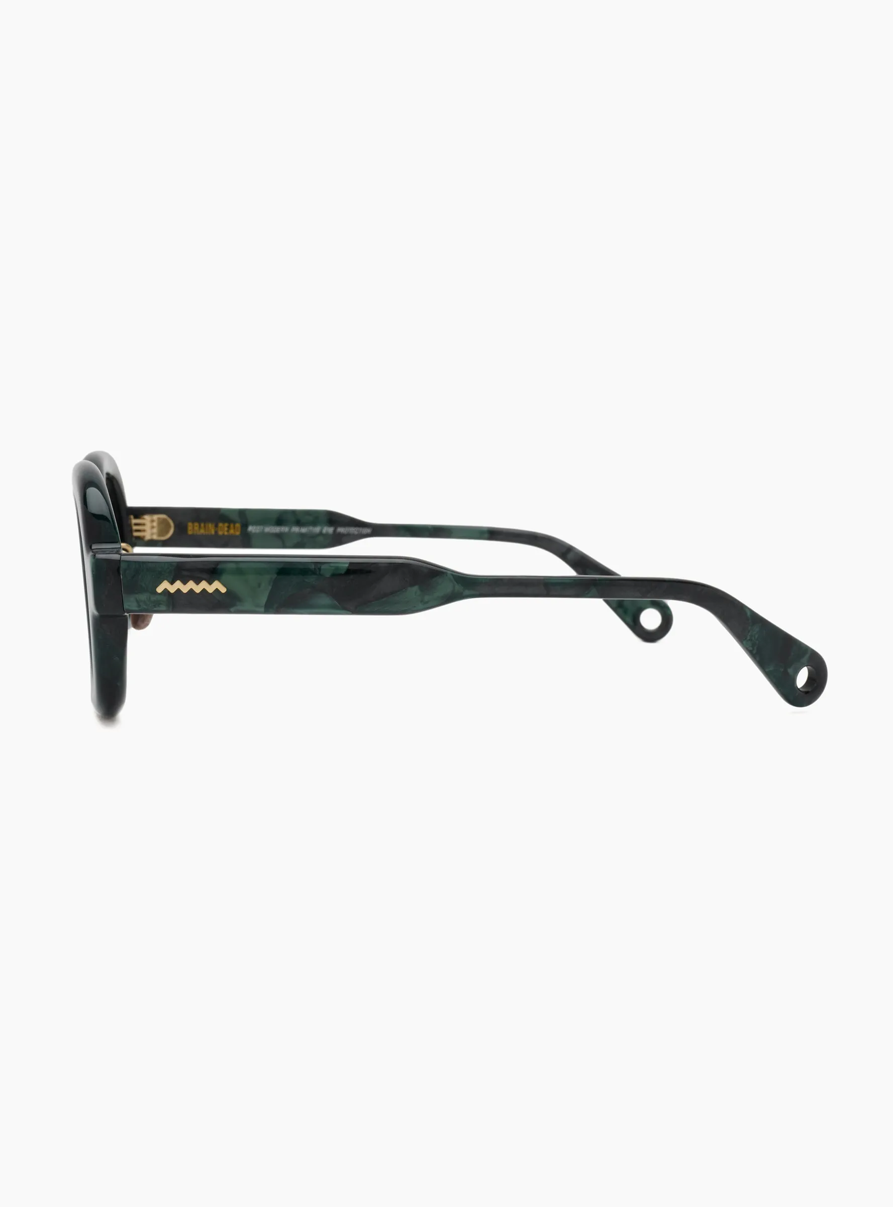 Newman Sunglasses Green Pearl