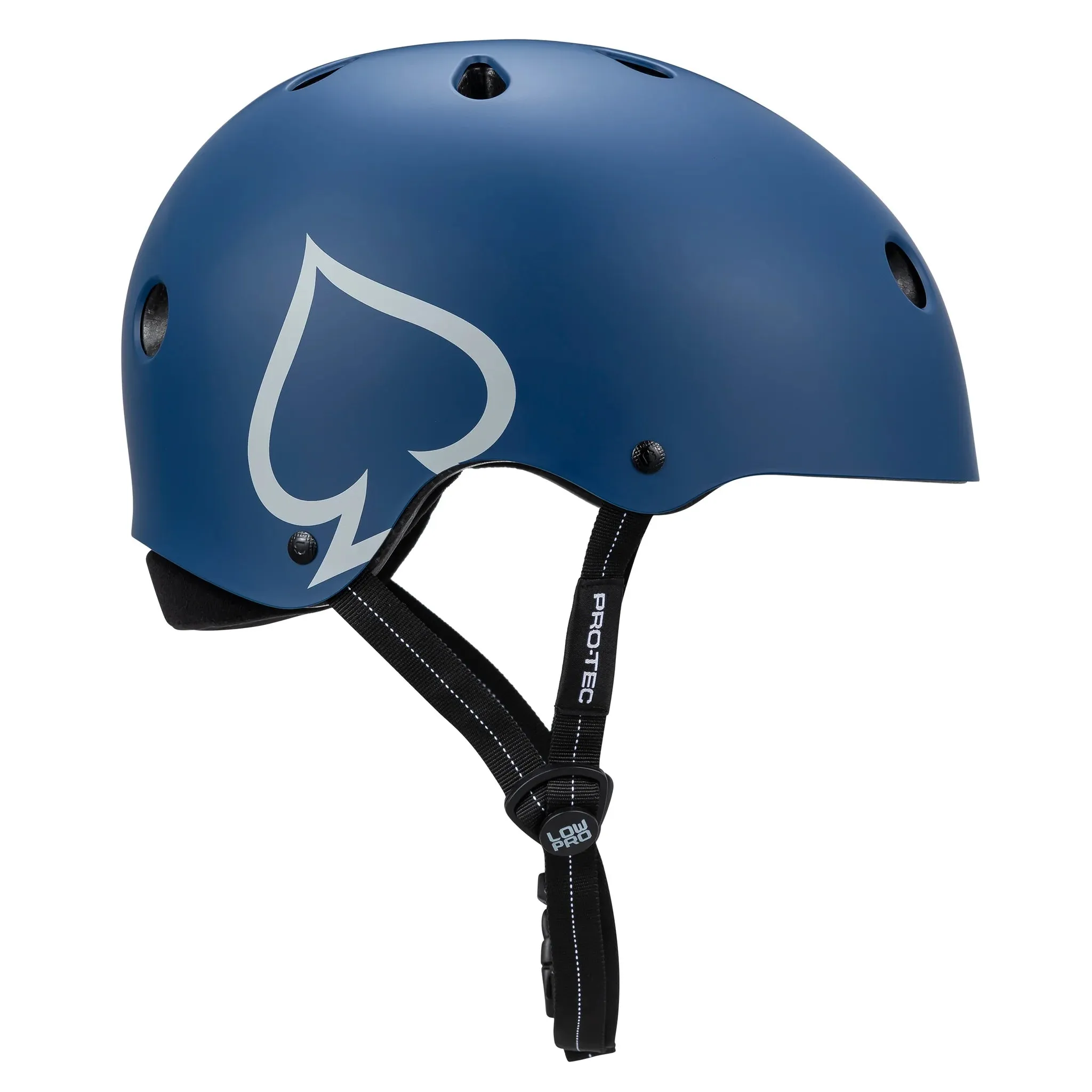 PRO-TEC LOW PRO HELMET MATTE BLUE