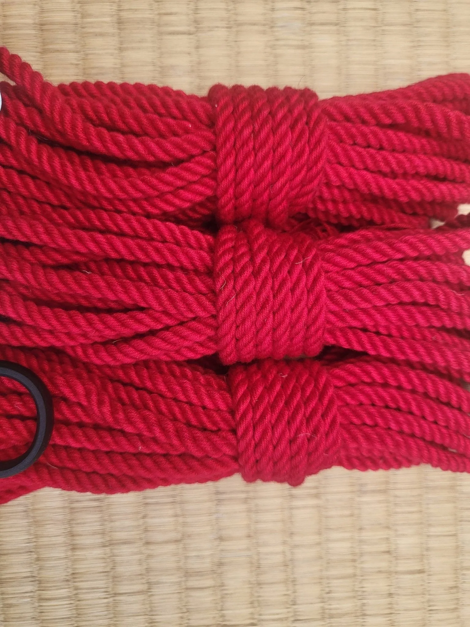 Red or dead Bamboo Bondage Rope