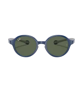 Round Sunglasses Blue