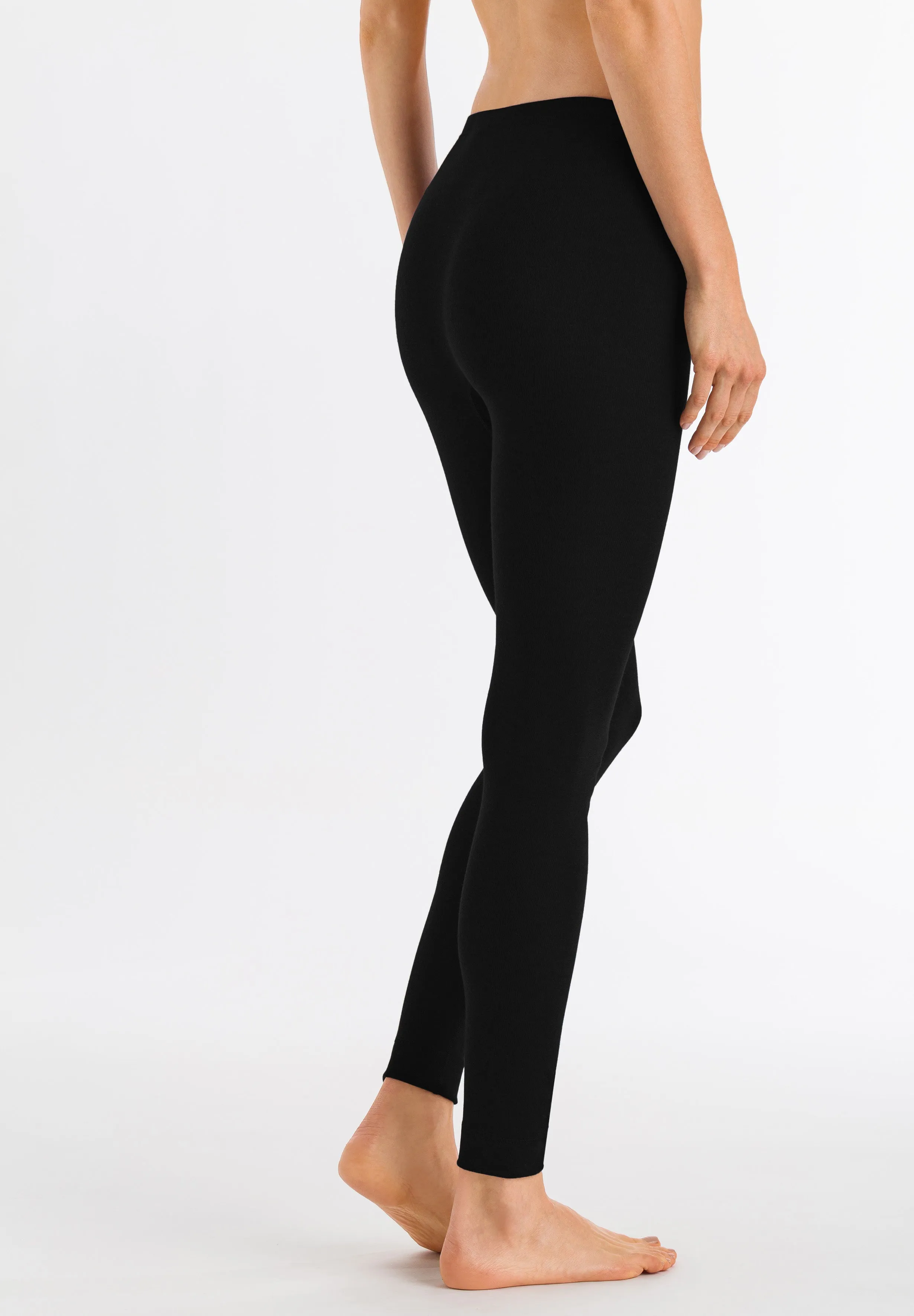 Silk/Cashmere Long Leg | Black 71652-019