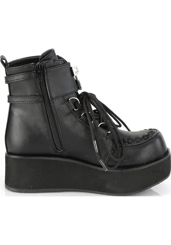 SPRITE-70 [Black] | PLATFORM BOOTS [PREORDER]