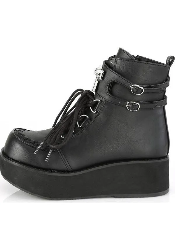 SPRITE-70 [Black] | PLATFORM BOOTS [PREORDER]