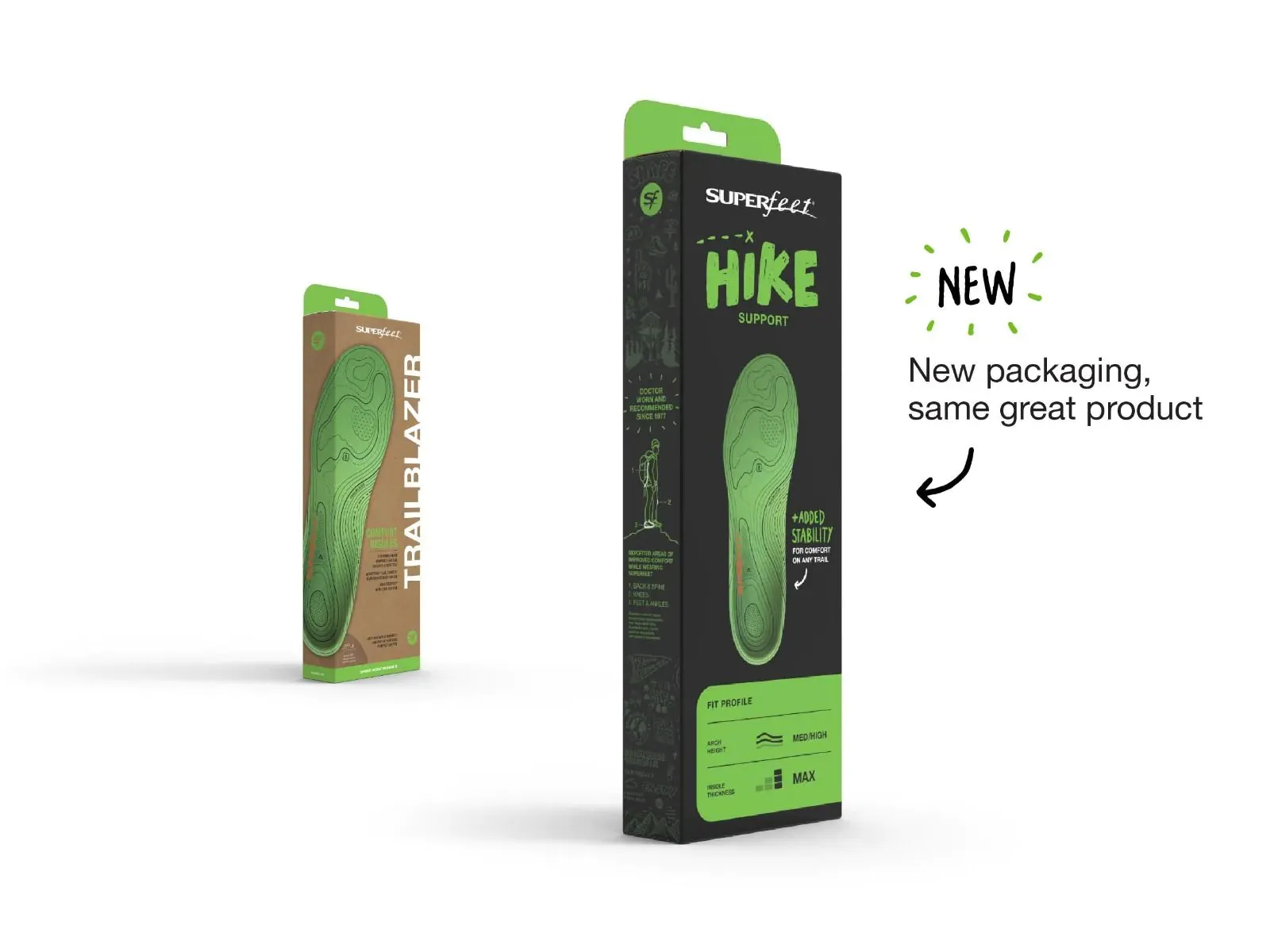 Superfeet Hike Support Insoles (Men's)