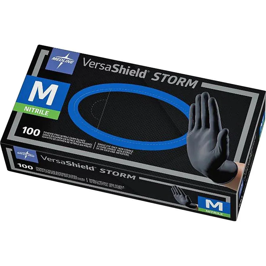 VersaShield Storm Powder-Free Nitrile Exam Gloves