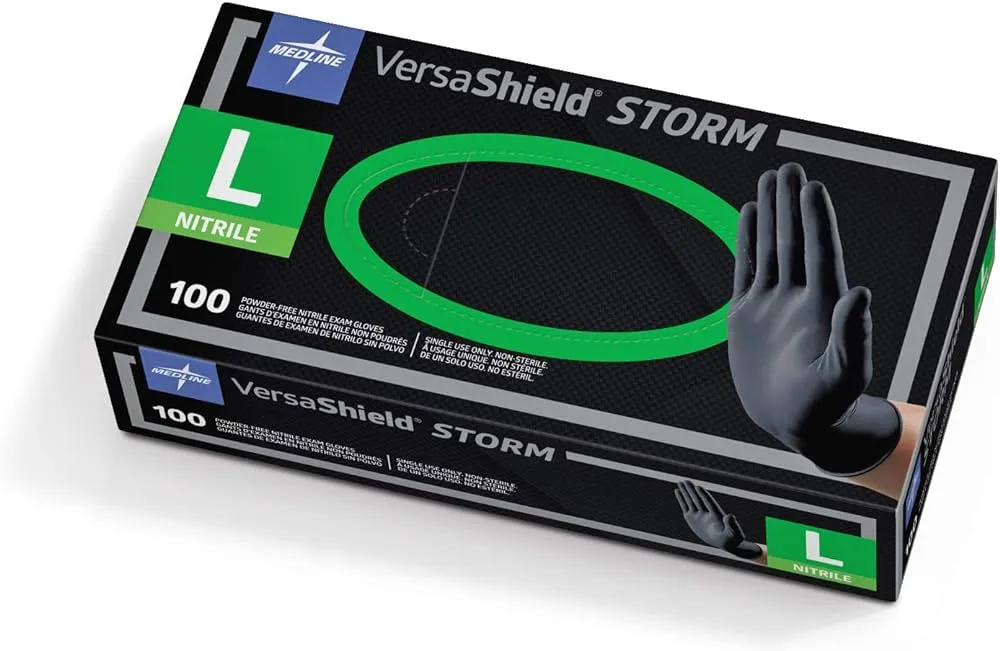 VersaShield Storm Powder-Free Nitrile Exam Gloves