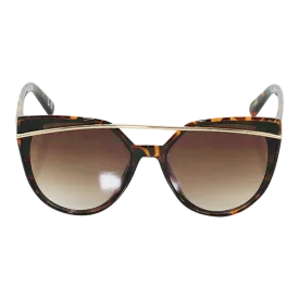 Women's Brow Bar Fashion Sunglasses Tortoise